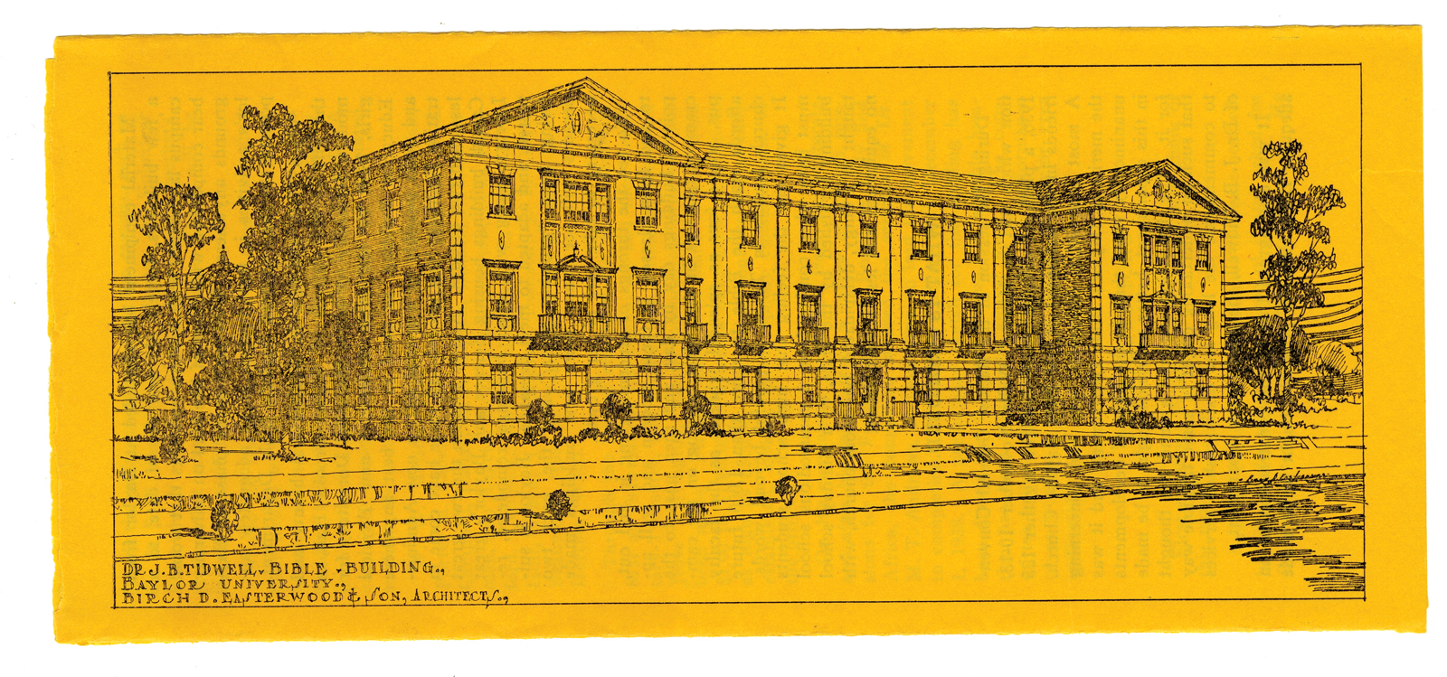 Tidwell Bible Building rendering