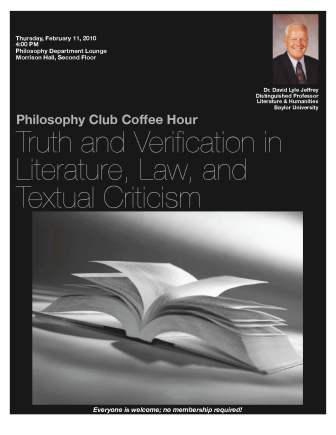 Philosophy Club - Feb 11