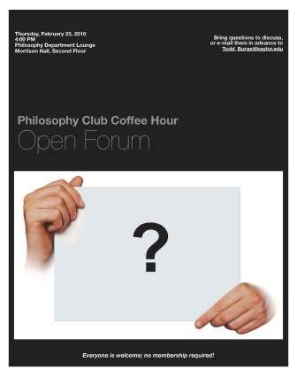 Philosophy Club - Feb 25