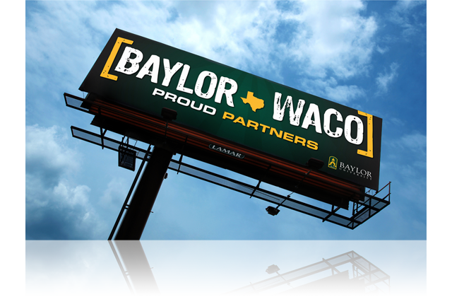 Baylor Waco Billboard