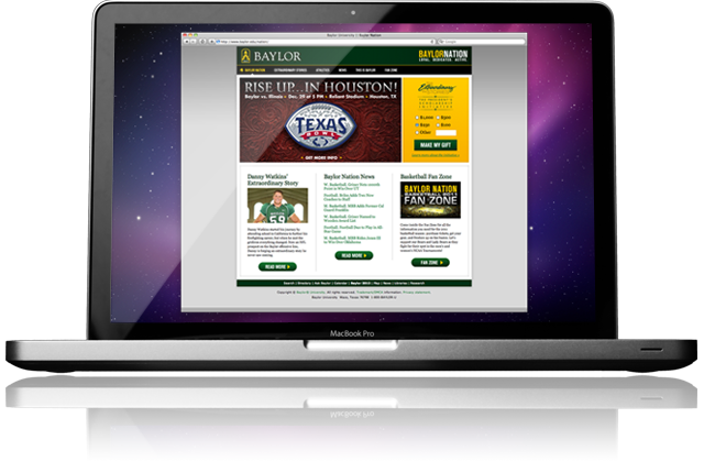 Baylor Nation Website