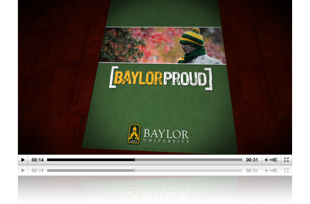 2010 Baylor Proud Christmas Card