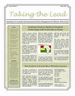 Spring 2009 Newsletter