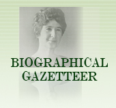 Slider - Biographical Gazetteer
