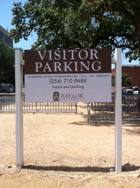 Picture Visitor Sign