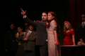 Sam Hough, Amanda Capshaw, and Company - Urinetown: The Musical - 2008