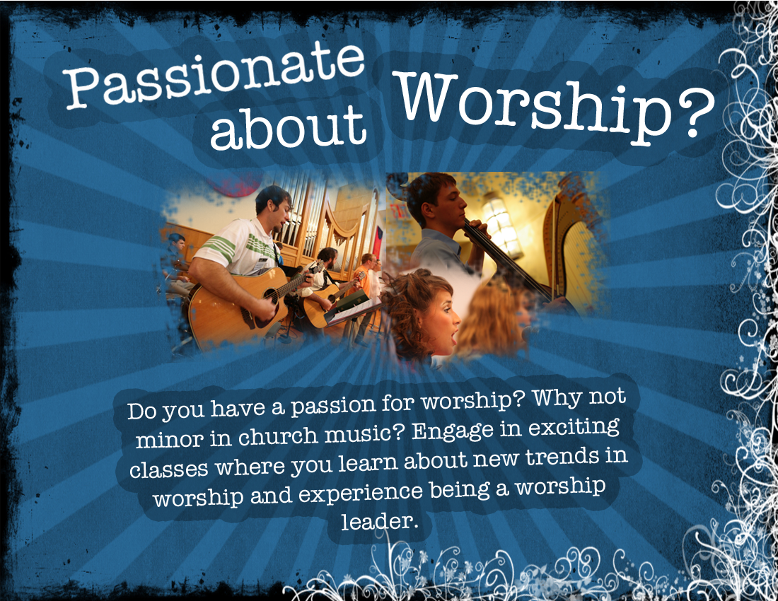Church Music Poster