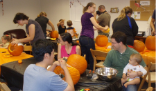 Quad pumpkin carving 2011