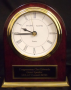 Clock in wooden frame, LULAC Council #4593