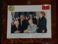Chet Edwards with Secretary of Army and 3 others, at TAMU
