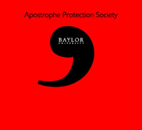 Apostrophe Society Shirt Front