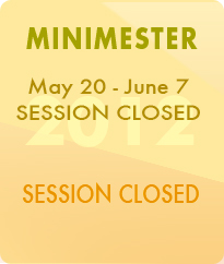 Minimester May 14-June1