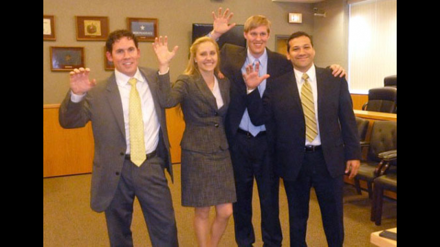 Baylor Law Students Sweep Top Honors at National Trial Competition