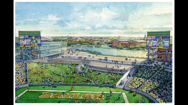 Artist's Rendering of the Endzone View