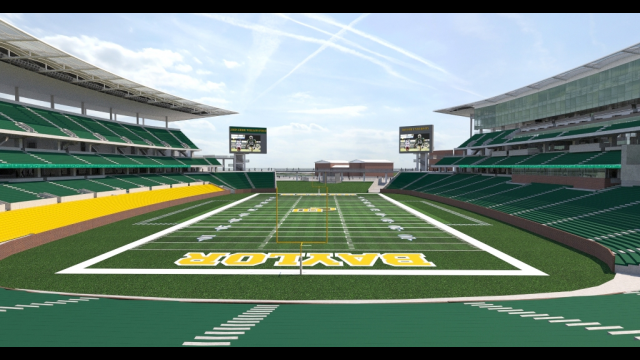 Baylor Stadium Rendering - Endzone View