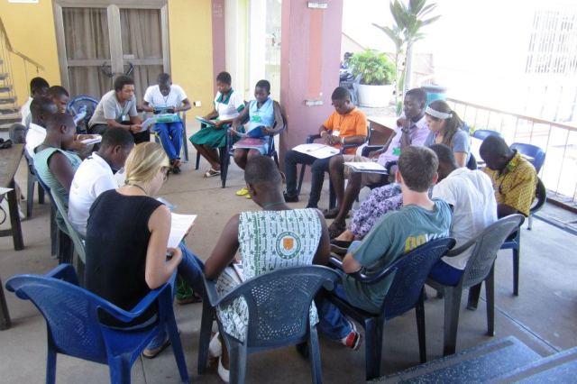 Amanda and Peace Corps Group