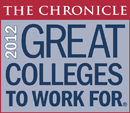 Chronicle: Great Colleges to Work for - 2012