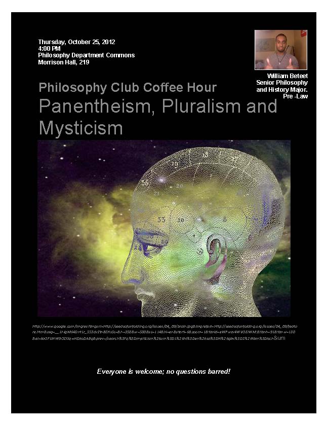 Philosophy Club, Oct 25