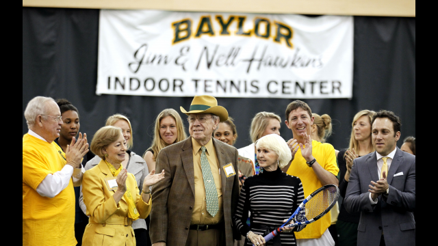 Hawkins Indoor Tennis Center Dedication