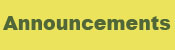 Announcements