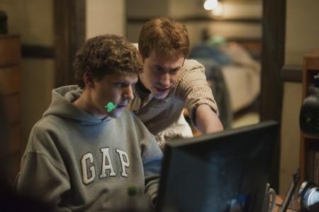  as Dustin Moskovitz discuss Facebook strategy in "The Social Network."