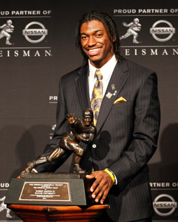 Robert Griffin III 2011 Heisman Trophy Winner