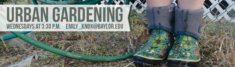 Urban Gardening banner