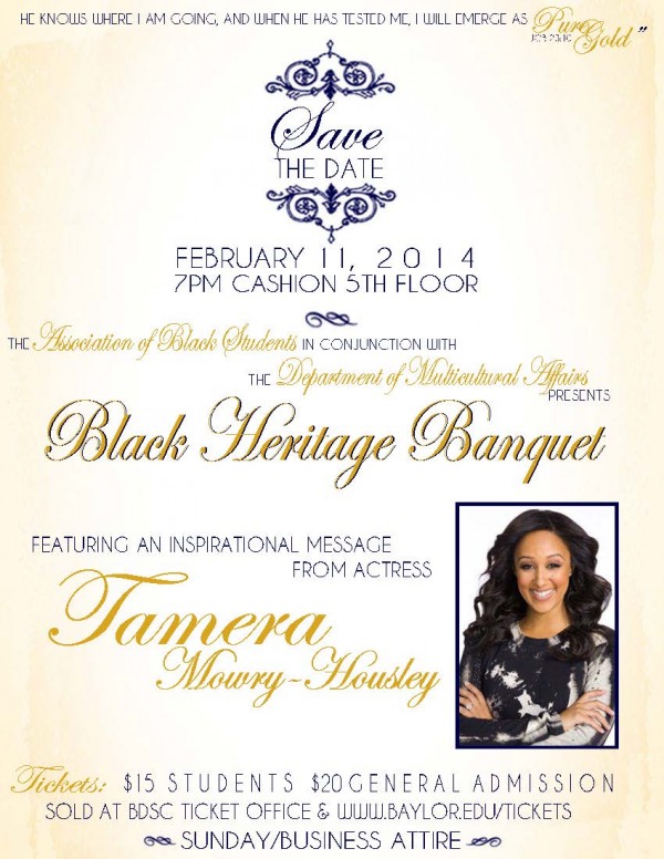 ABS Banquet Flyer