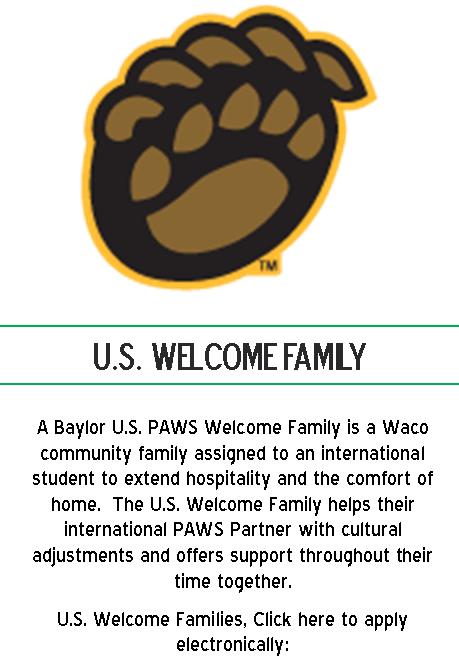 PAWS Welcome Family