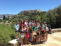 Baylor Theatre Students in Paris