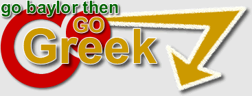 go baylor go greek