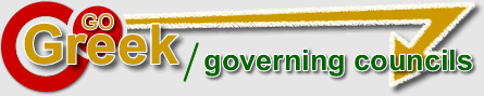 Go Greek! - Governing Councils Go Greek! - Governing Councils