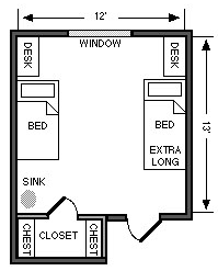 Penland-2 person room