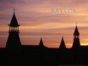 Campus at sunset