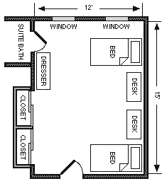 Allen-2 person room