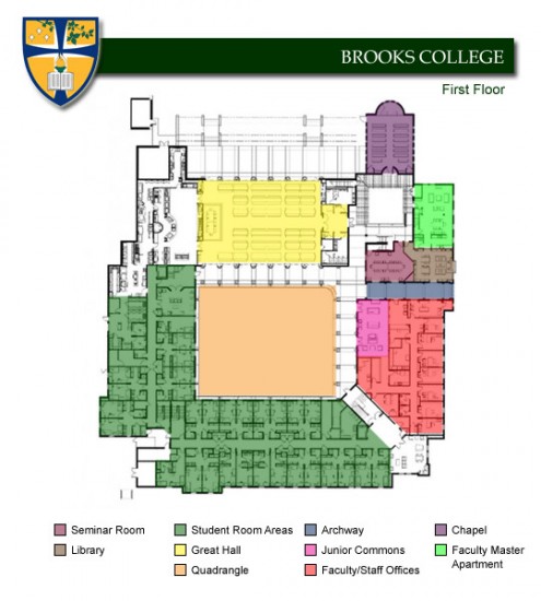 Brooks College - Overview Map