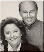 Photo of Carlin Glynn and Peter Masterson