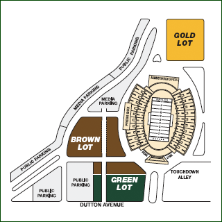 Football Parking Diagram