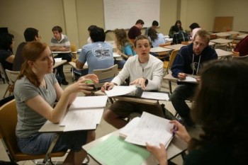 student discussion
