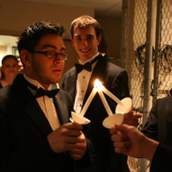 candle lighting