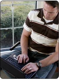 Student with Computer 1