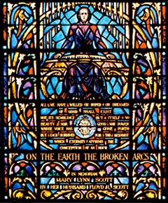 Stained Glass-Abt Vogler Lower Section
