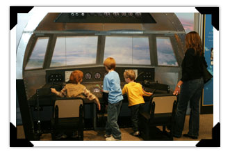 Children in a Cockpit