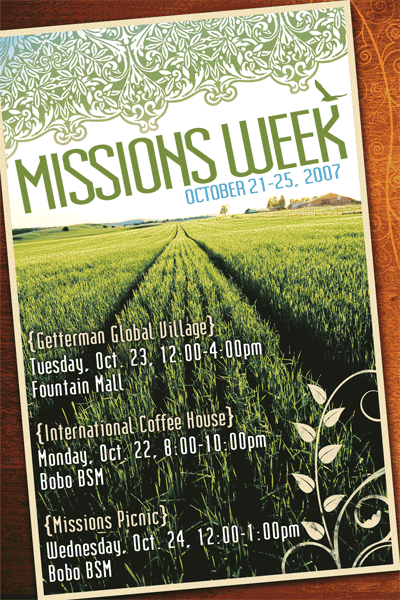 Missions Week 2007