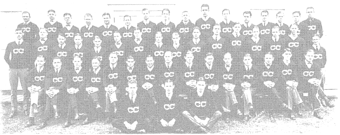 Old CC Men - Panoramic and Faded