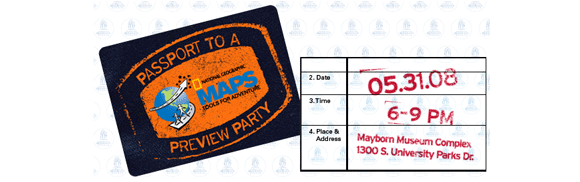 MAPS Preview Party Header
