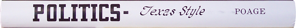 Politics - Texas Style Spine