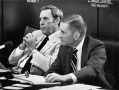 Bullock and H. Ross Perot work together on the Select Committee on Public Education. undated