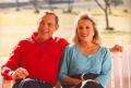 Bob and Jan Bullock at home. undated