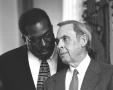 Senator Royce West and Lt. Gov. Bob Bullock